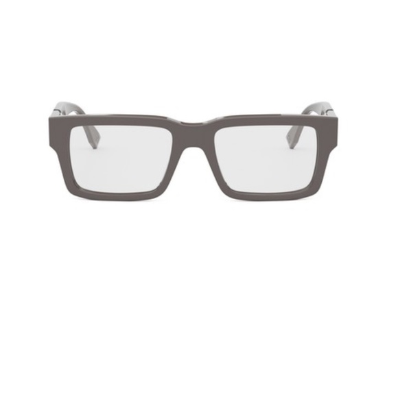 Fendi FE50114I 050 53 FENDI DIAGONAL Brown Eyeglasses FE50114I - Picture 2 of 2